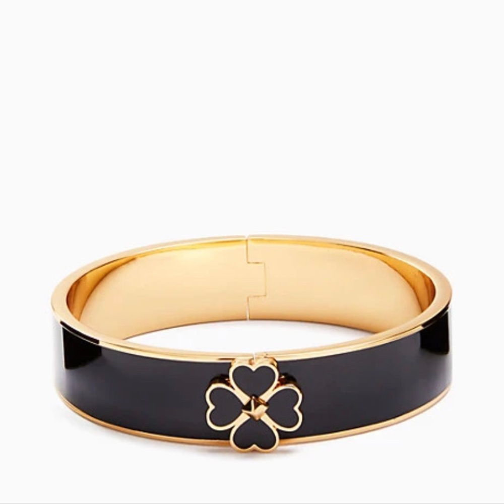 Everyday Spade Floral Spade Enamel Bangle
